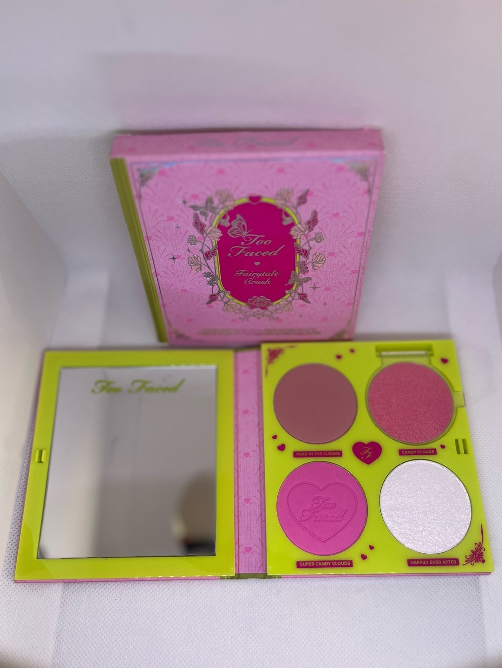 New Too Faced Fairytale Crush Blush & Highlighter Set exclusive shades & formula